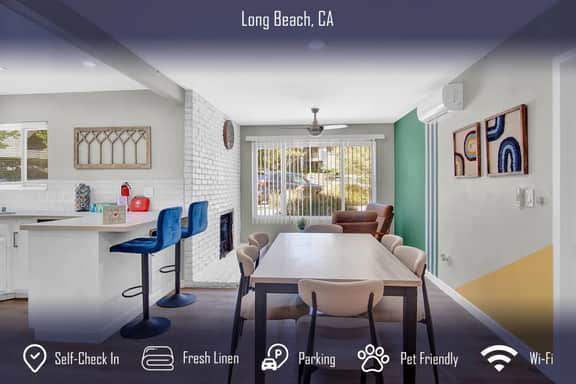 Chic Townhome Private Pool Sleeps 8+ - Image 5
